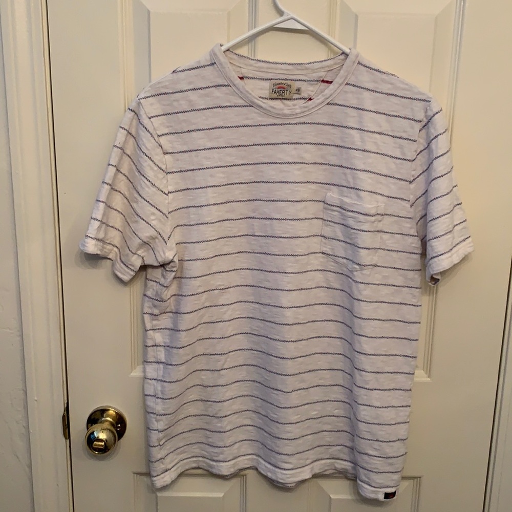 Faherty Pocket T Shirt Size M